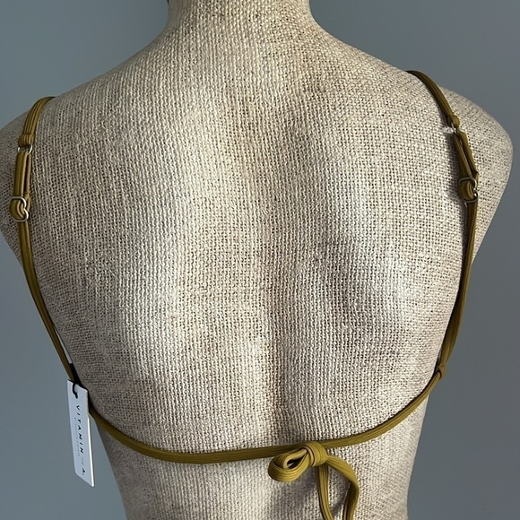 Vitamin A Sol Triangle Bikini Top XL NEW! - Picture 5 of 5